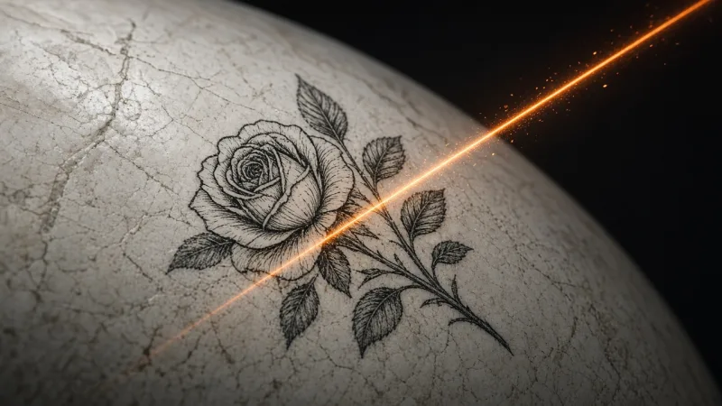 Почему тату не светлеет после лазера, Laser Atom Казань